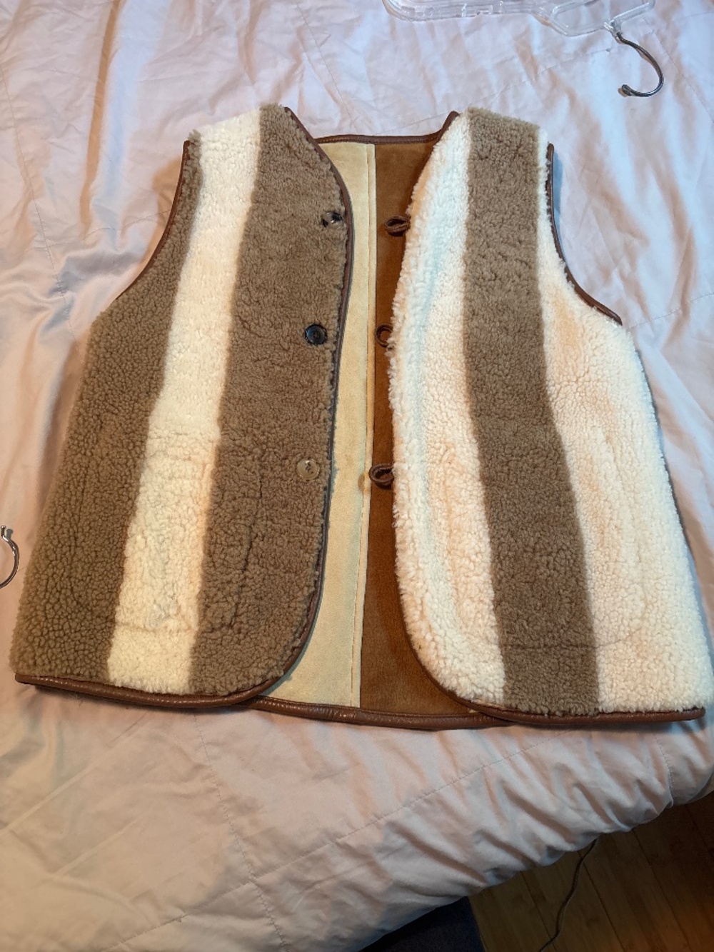 Cawley Studio Reversible Shearling Vest